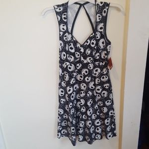 Nightmare Before Christmas Jack printed dress